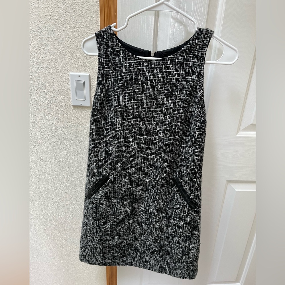 Beautiful black and white Loft dress.